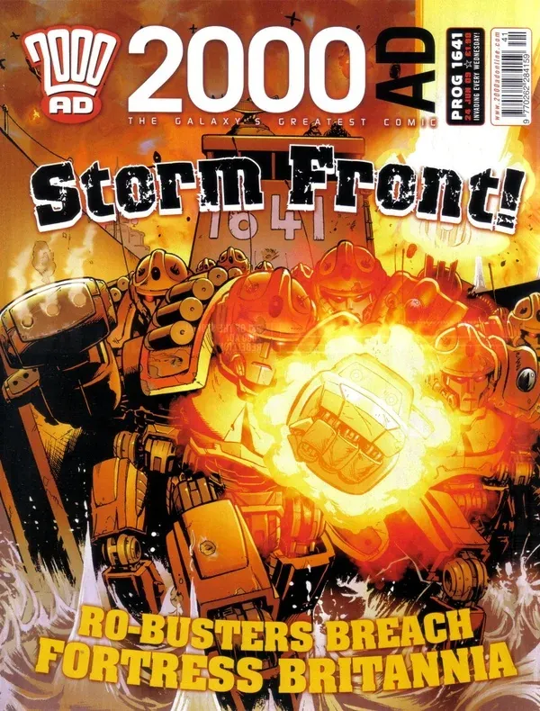 Cover of 2000 AD #1641