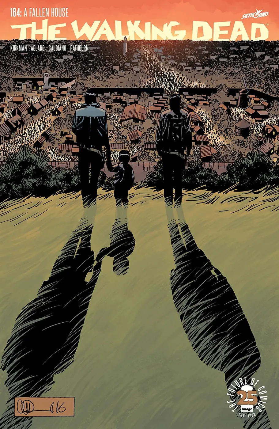 Cover of The Walking Dead #164