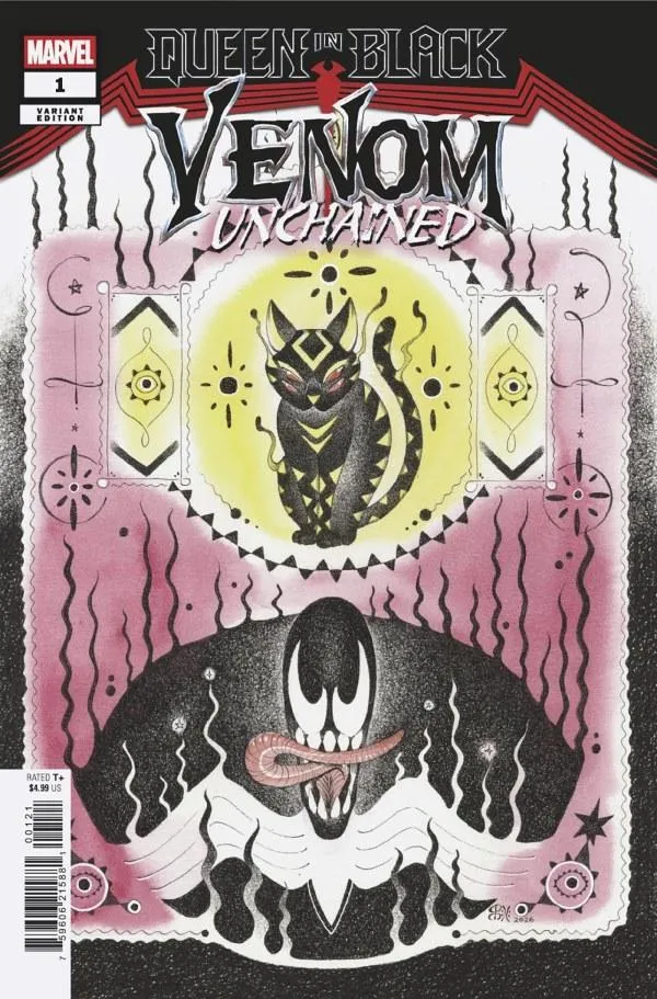 Cover of Queen in Black: Venom Unchained #1