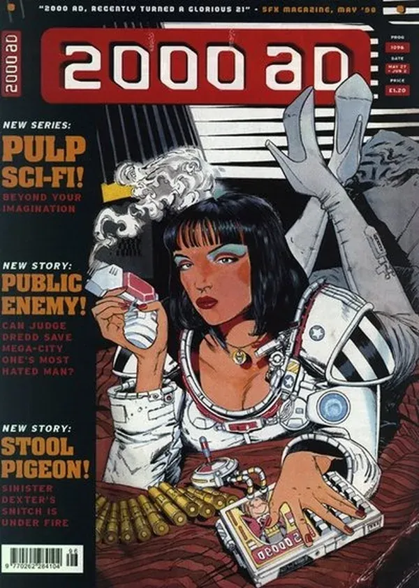 Cover of 2000 AD #1096