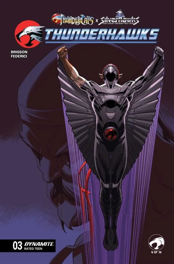 Cover of ThunderCats x SilverHawks: ThunderHawks #3