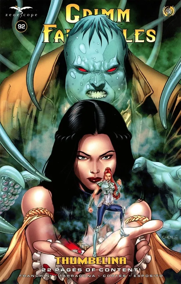 Cover of Grimm Fairy Tales #92