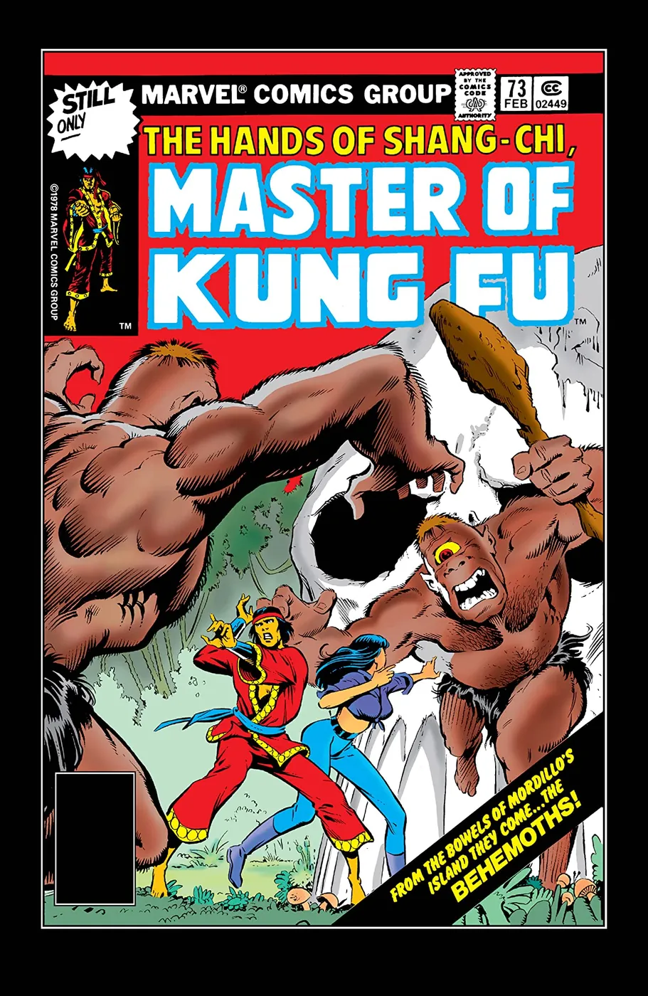 Cover of Master of Kung Fu #73