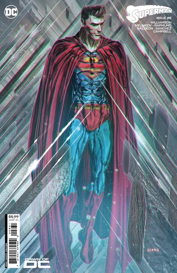 Cover of Superman #8 (851)