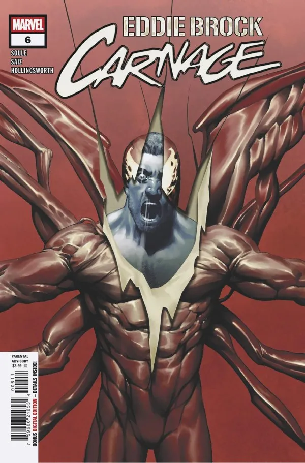 Cover of Eddie Brock: Carnage #6