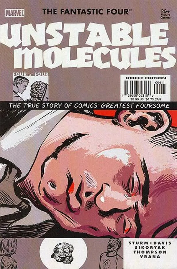 Cover of Startling Stories: Fantastic Four - Unstable Molecules #4