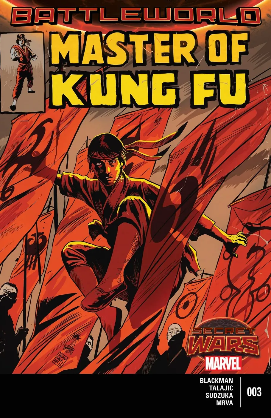 Cover of Master of Kung Fu #3