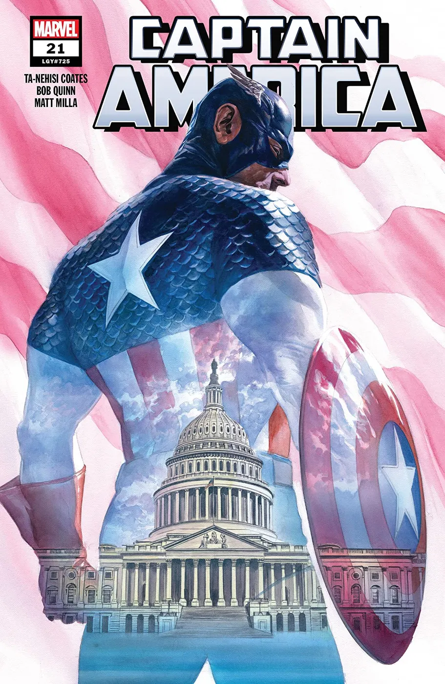 Cover of Captain America #21 (725)