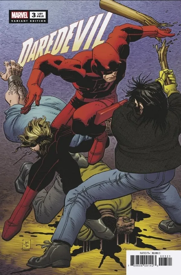 Cover of Daredevil #3 (615)