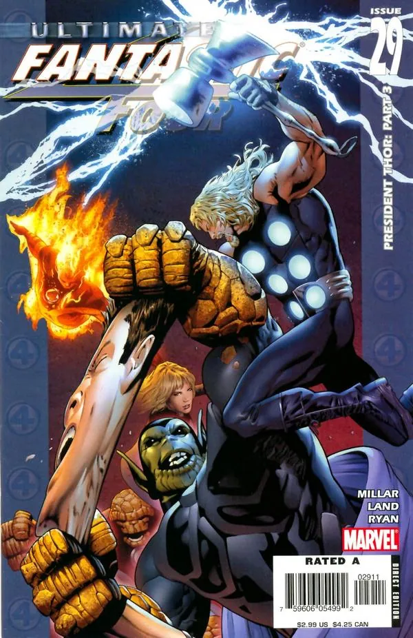 Cover of Ultimate Fantastic Four #29