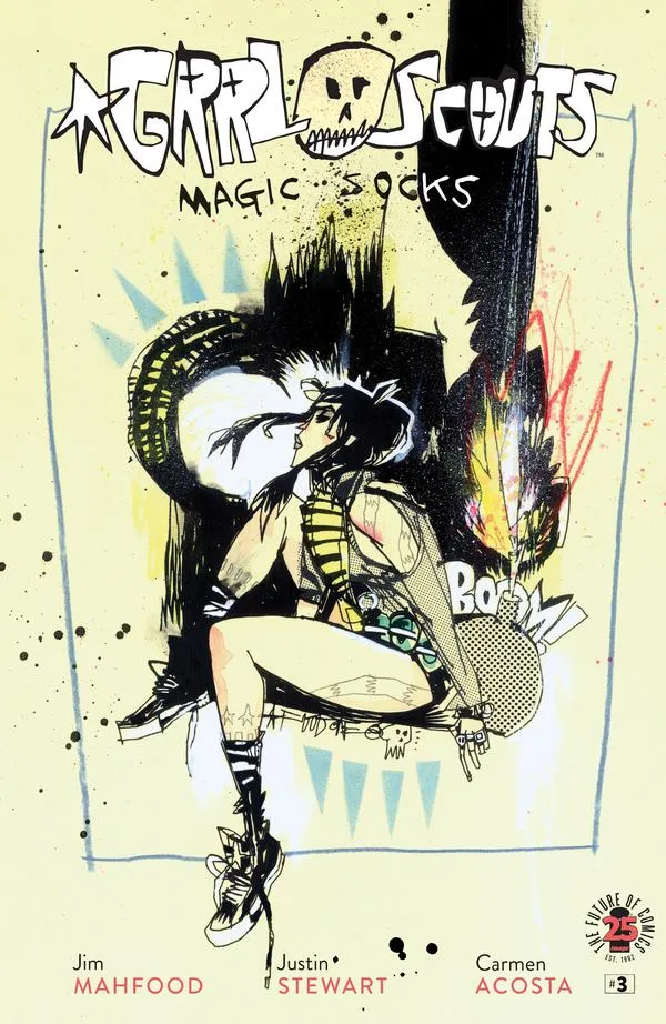 Cover of Grrl Scouts: Magic Socks #3