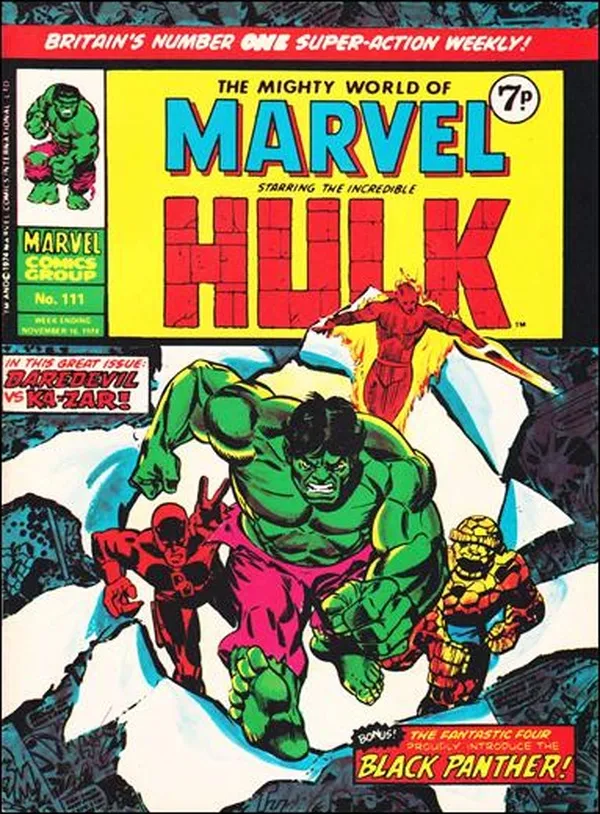 Cover of The Mighty World of Marvel #111