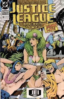Cover of Justice League America #34