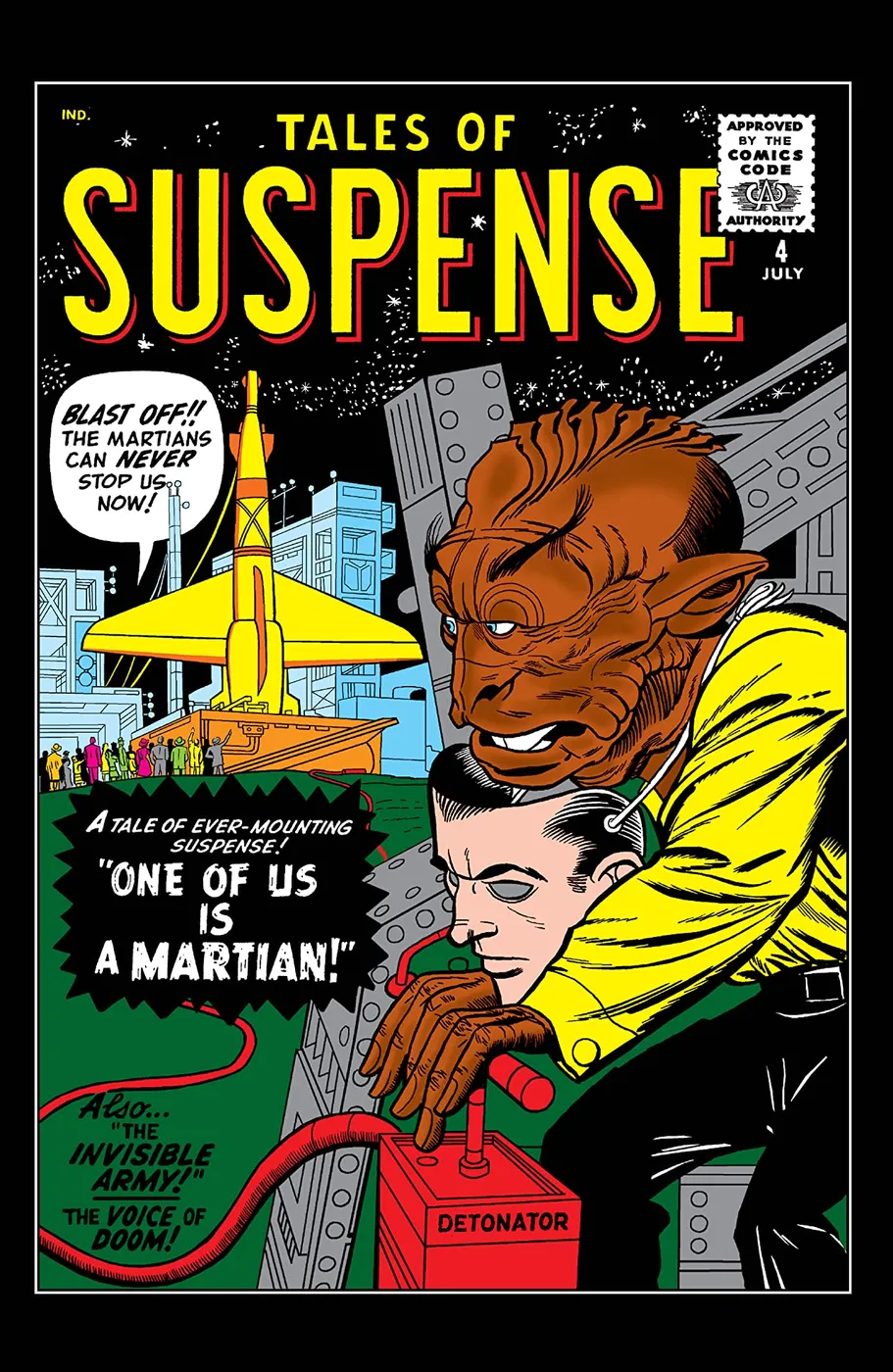 Cover of Tales of Suspense #4