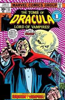 Cover of Tomb of Dracula #55