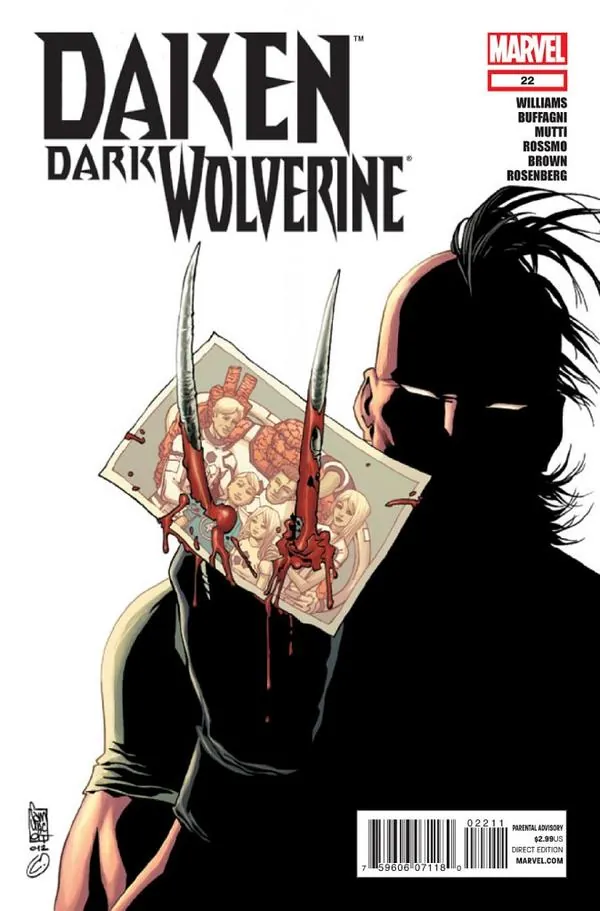 Cover of Daken: Dark Wolverine #22