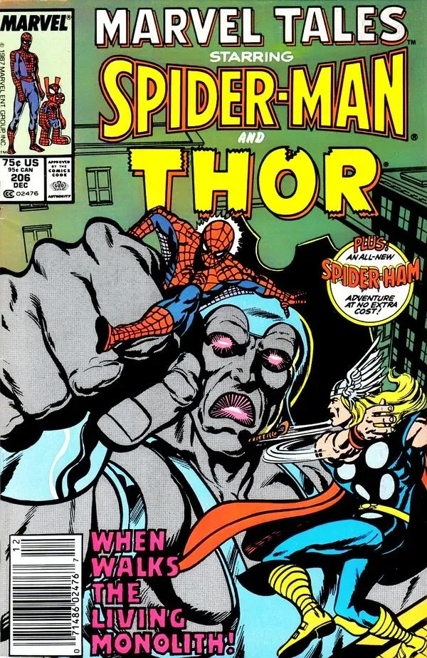 Cover of Marvel Tales #206
