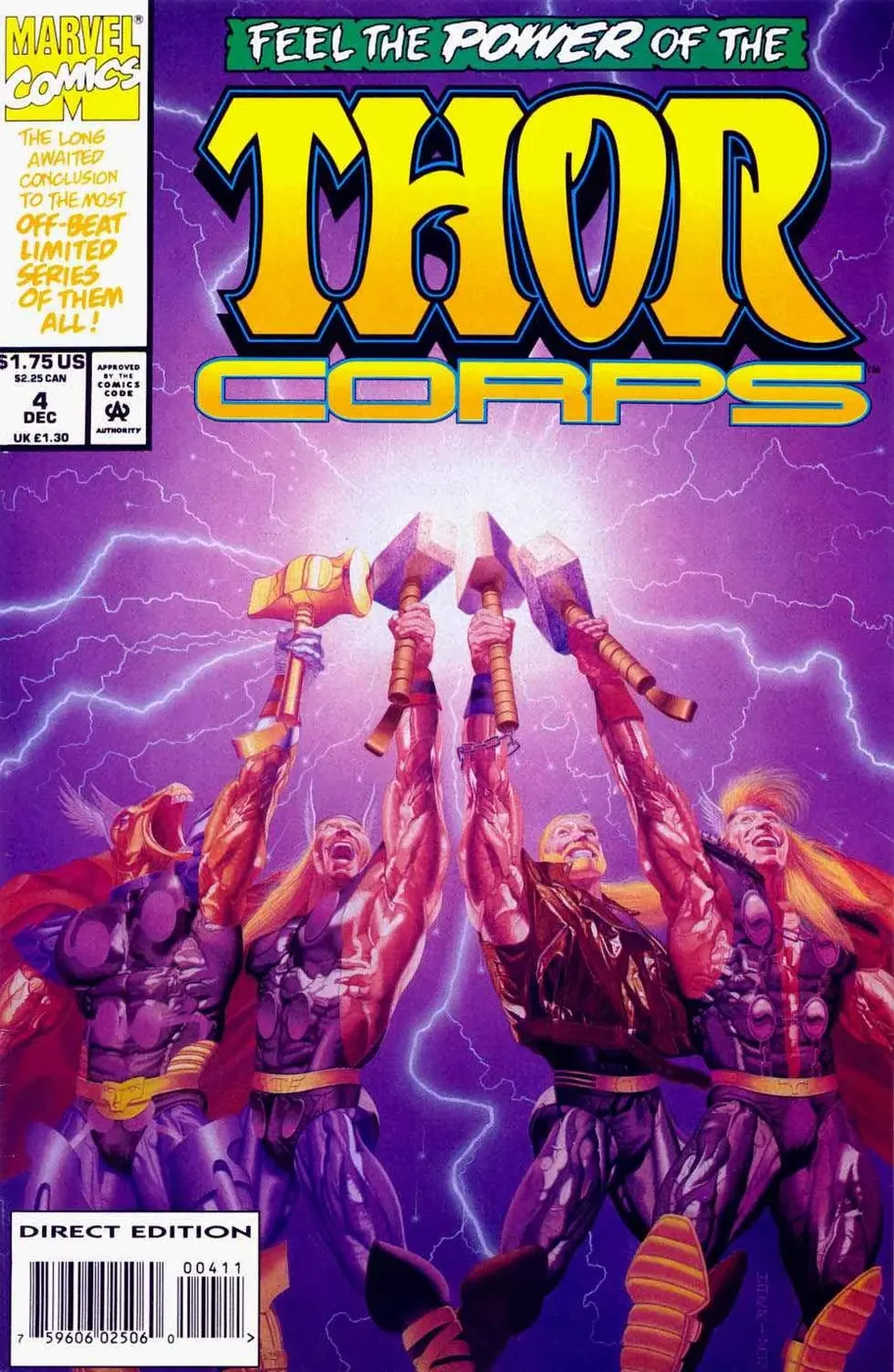 Cover of Thor Corps #4