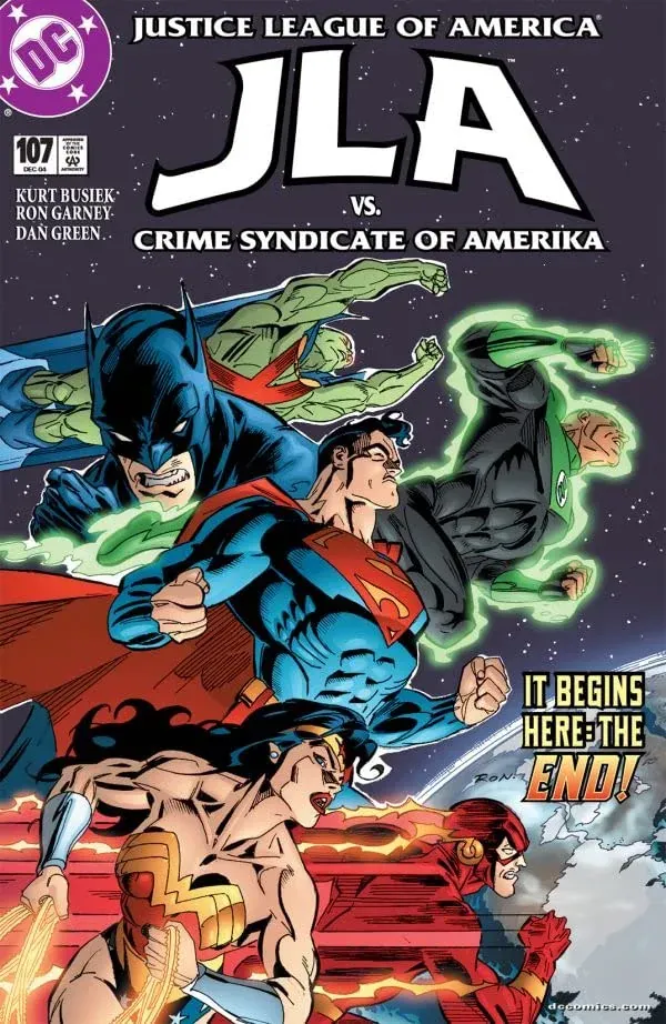 Cover of JLA #107
