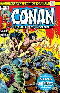 Cover of Conan the Barbarian #59