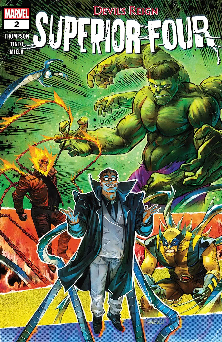 Cover of Devil's Reign: Superior Four #2