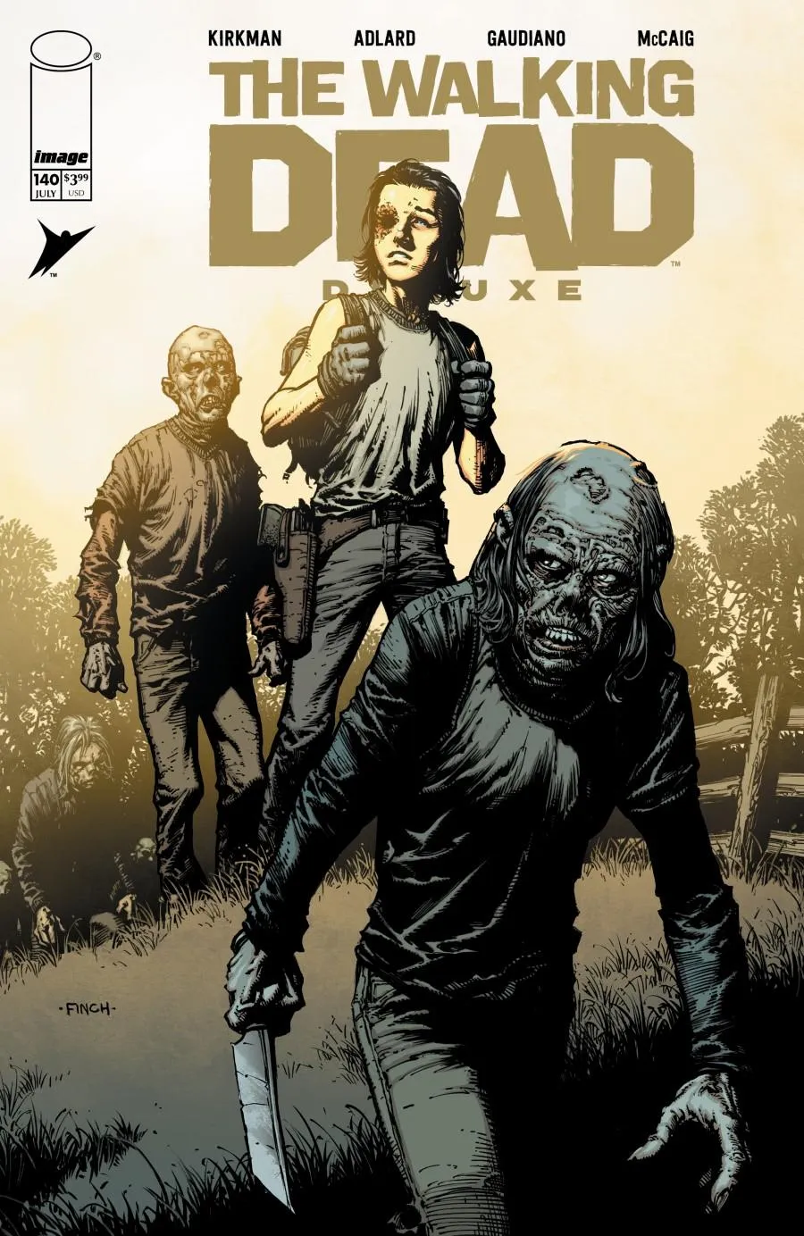 Cover of The Walking Dead Deluxe #140