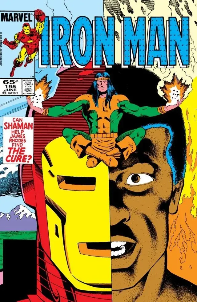 Cover of Iron Man #195