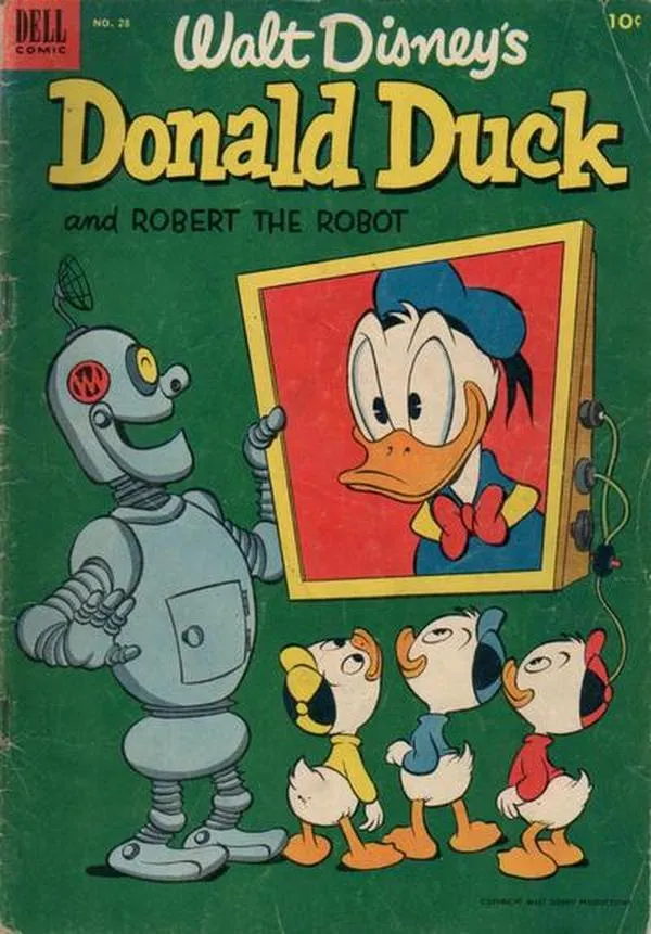 Cover of Walt Disney's Donald Duck #28