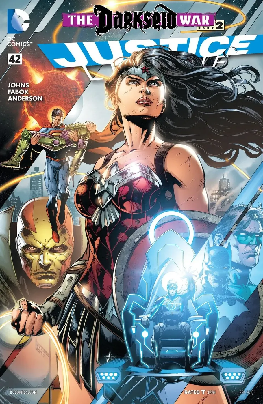 Cover of Justice League #42