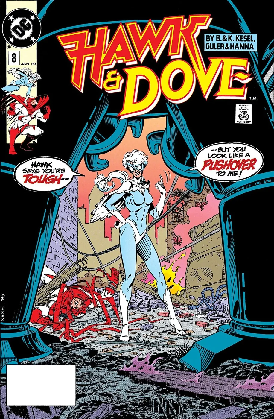 Cover of Hawk and Dove #8