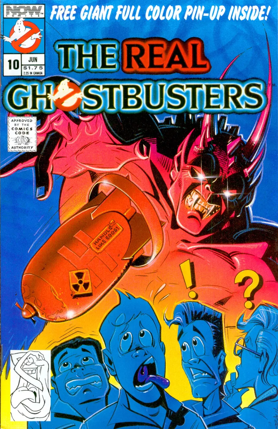 Cover of The Real Ghostbusters #10