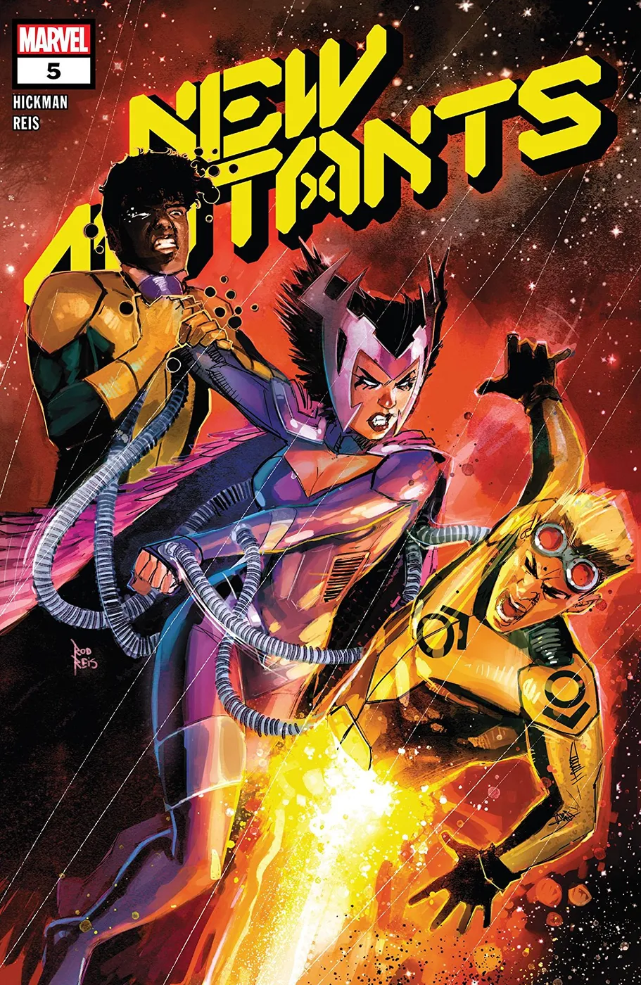 Cover of New Mutants #5