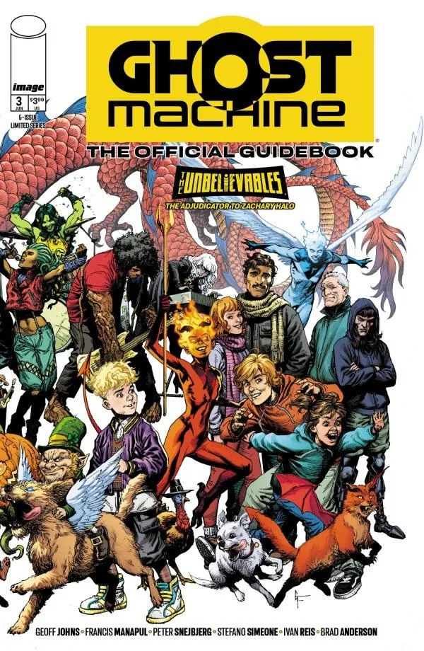 Cover of Ghost Machine: The Official Guidebook #3