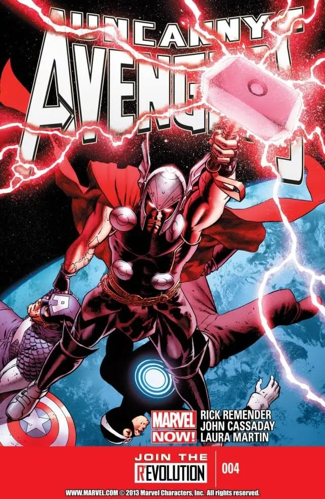 Cover of Uncanny Avengers #4