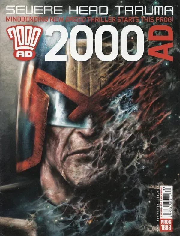 Cover of 2000 AD #1883