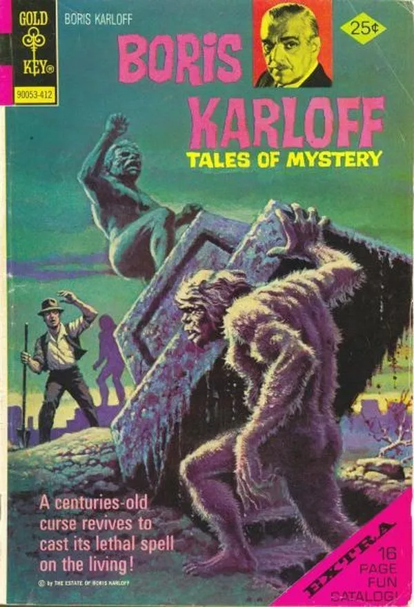 Cover of Boris Karloff Tales of Mystery #58
