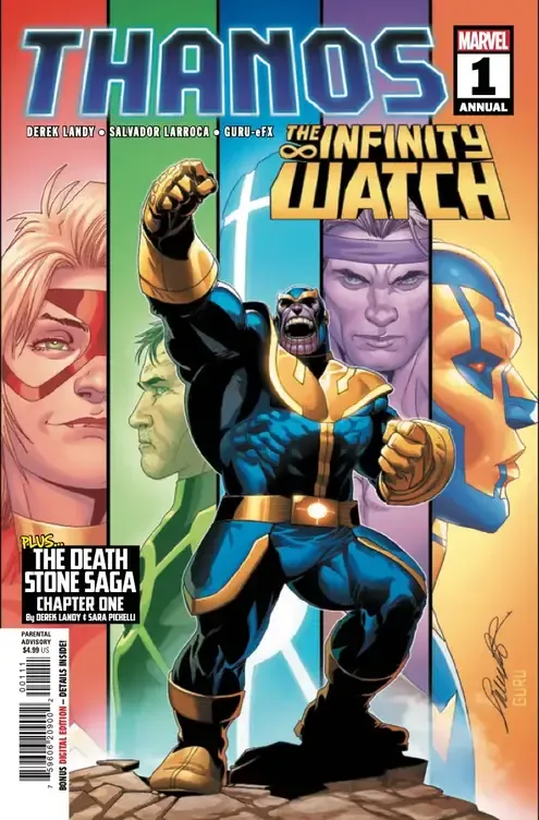 Cover of Thanos Annual #1