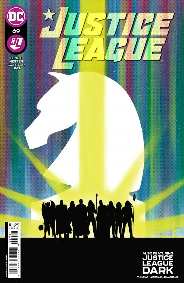Cover of Justice League #69
