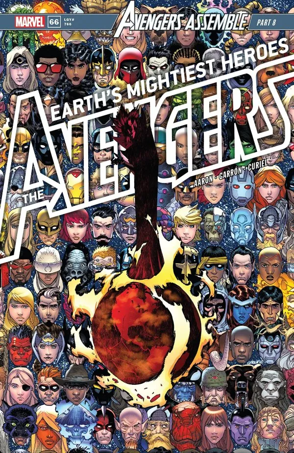 Cover of Avengers #66 (766)