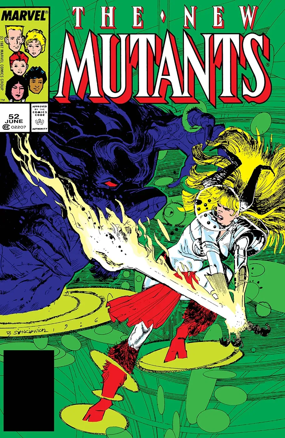 Cover of The New Mutants #52