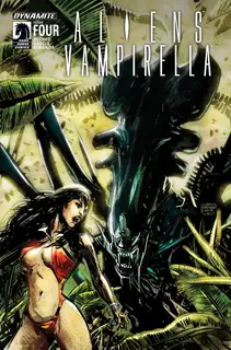 Cover of Aliens / Vampirella #4