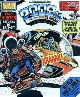 Cover of 2000 AD #324