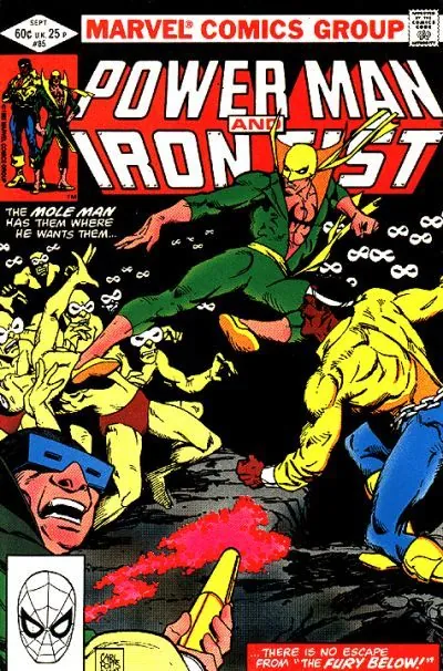 Cover of Power Man and Iron Fist #85