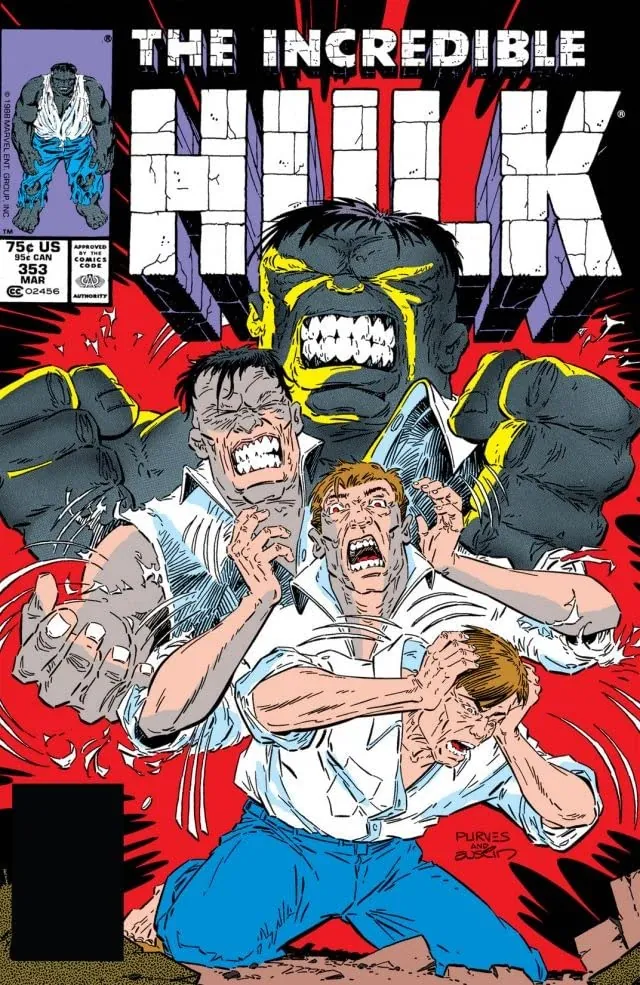 Cover of The Incredible Hulk #353