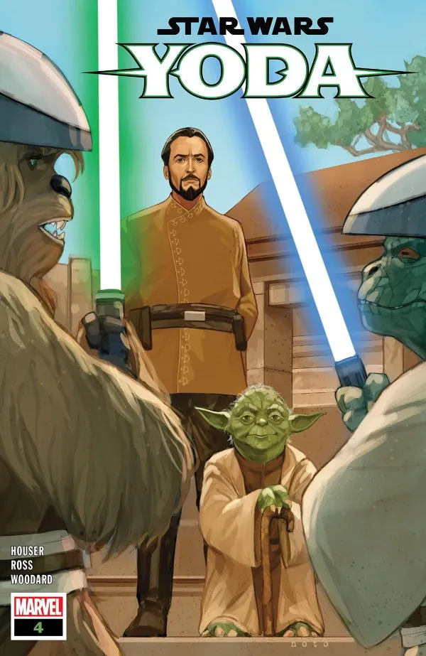 Cover of Star Wars: Yoda #4