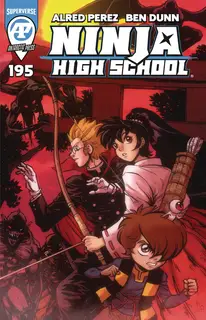 Cover of Ninja High School #195