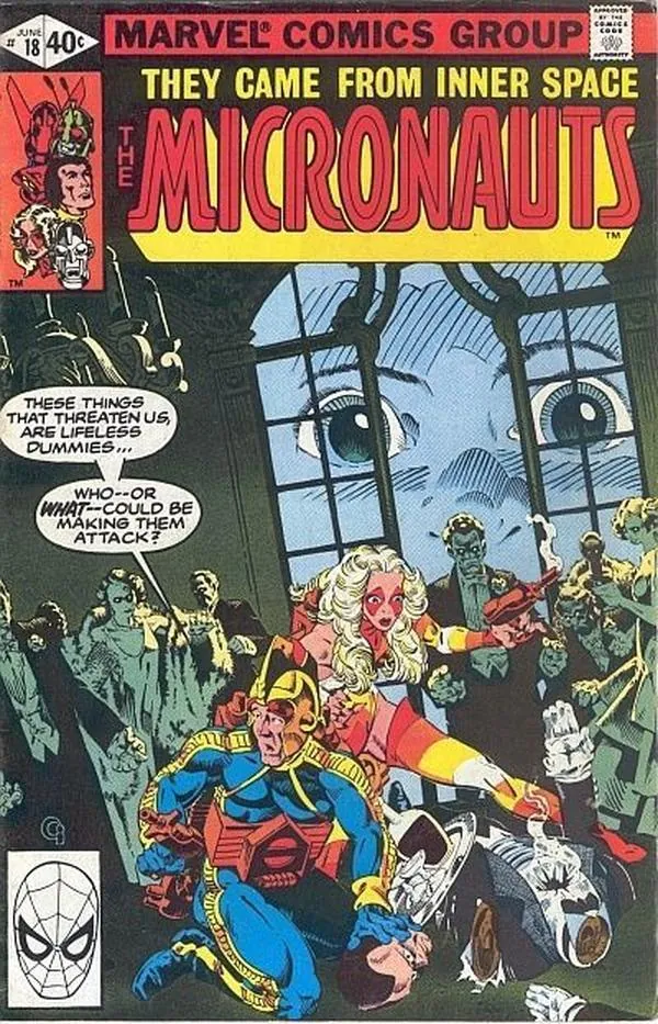 Cover of Micronauts #18
