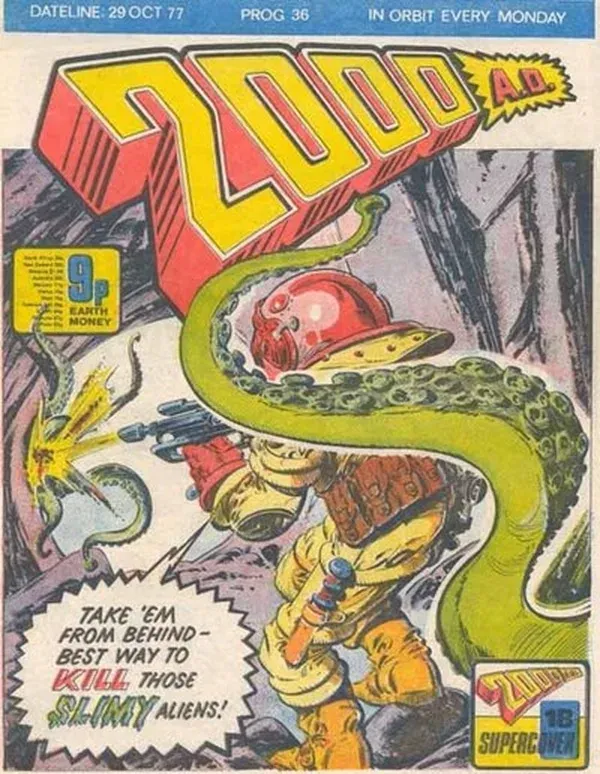 Cover of 2000 AD #36