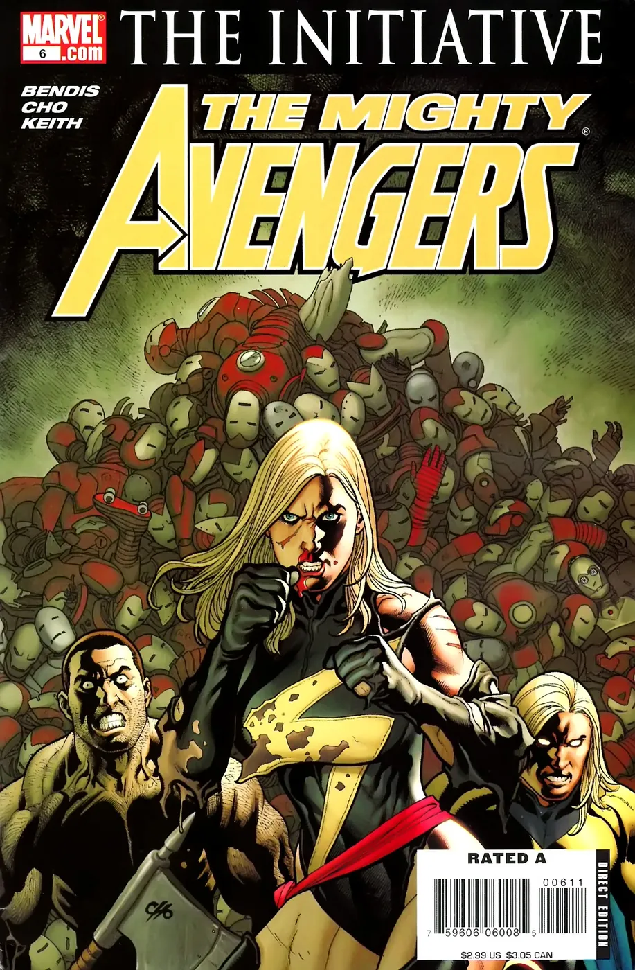 Cover of The Mighty Avengers #6