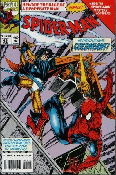 Cover of Spider-Man #49